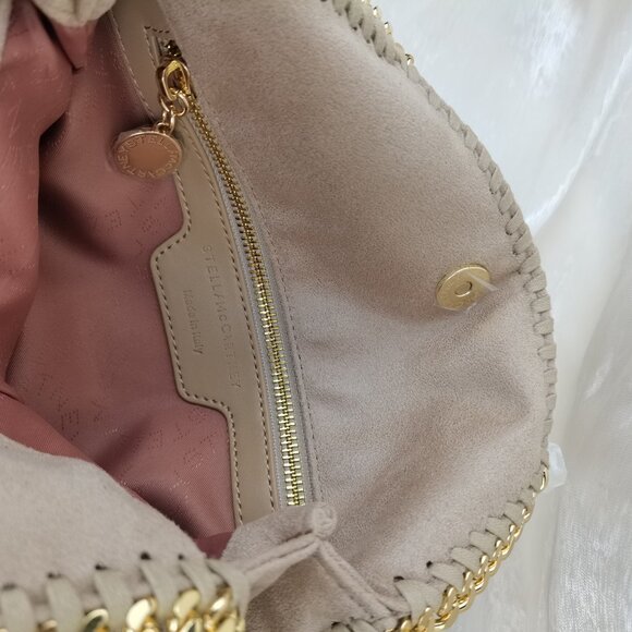 Stella Mccartney Gold Medium Falabella Tote Bag Shoulder Bag - Picture 8 of 11